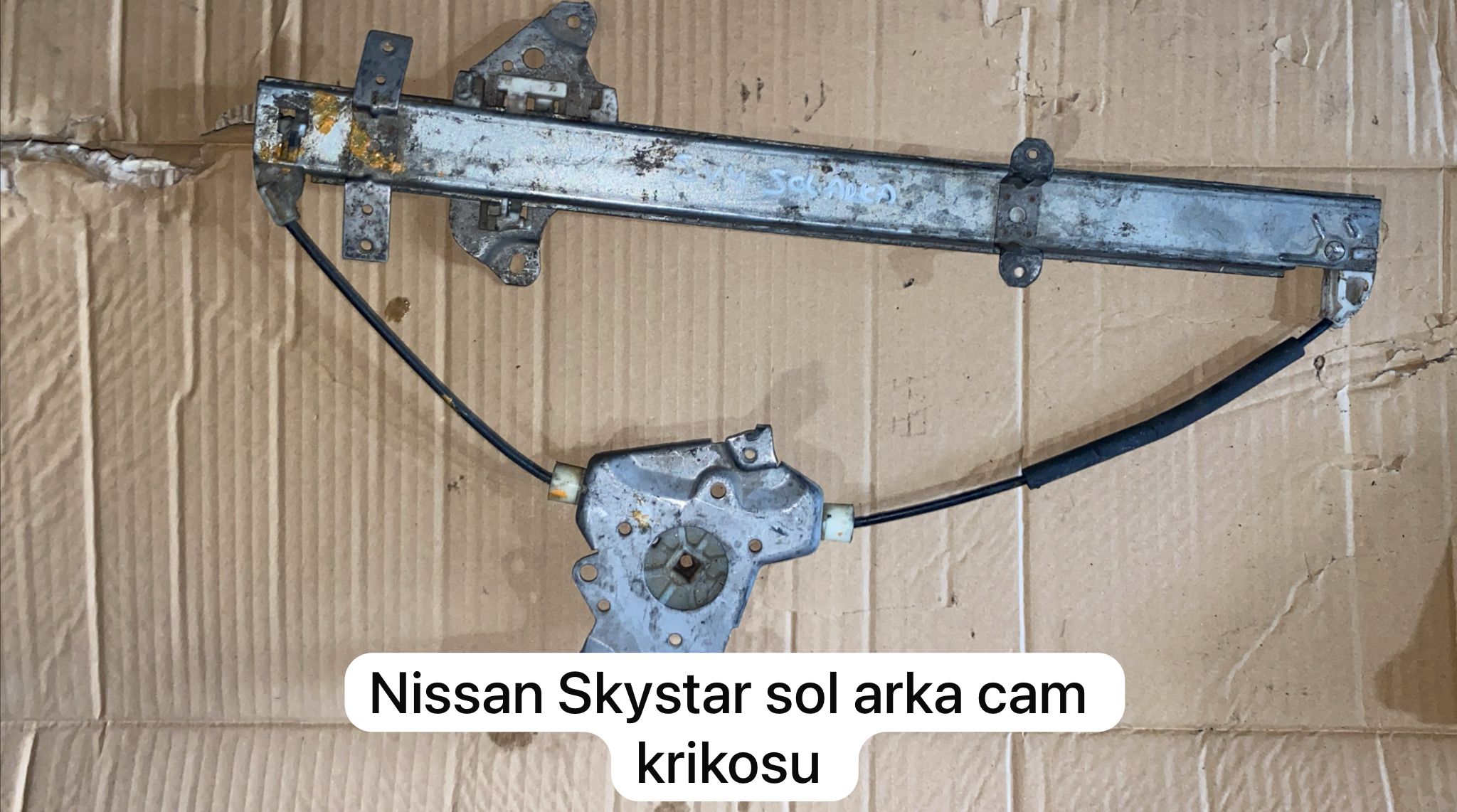 NİSSAN SKAYSTAR SOL ARKA CAM KRİKOSU -X14042025-463