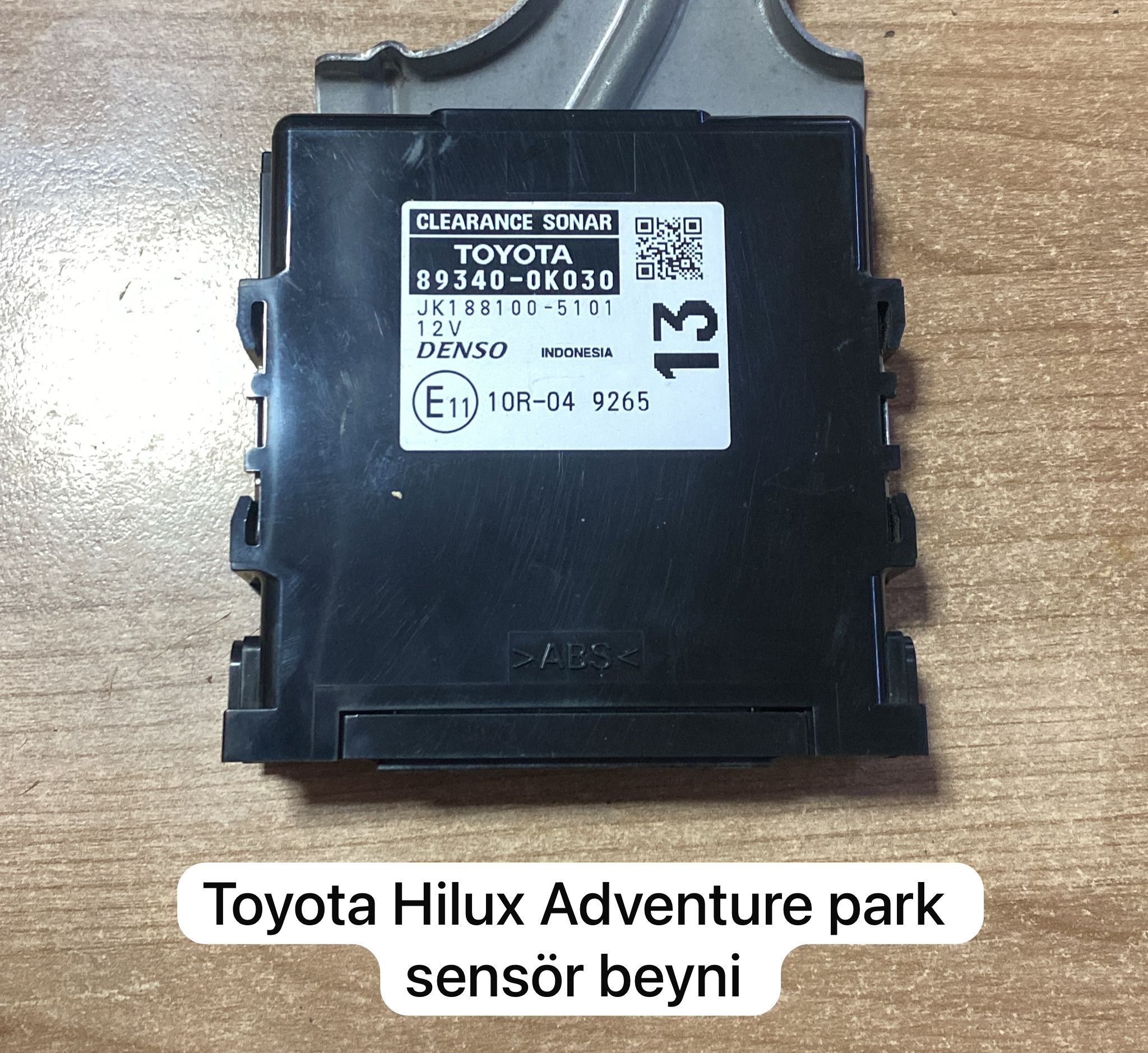 TOYOTA HİLUX ADVENTURE PARK SENSÖR BEYNİ -X14042025-1471