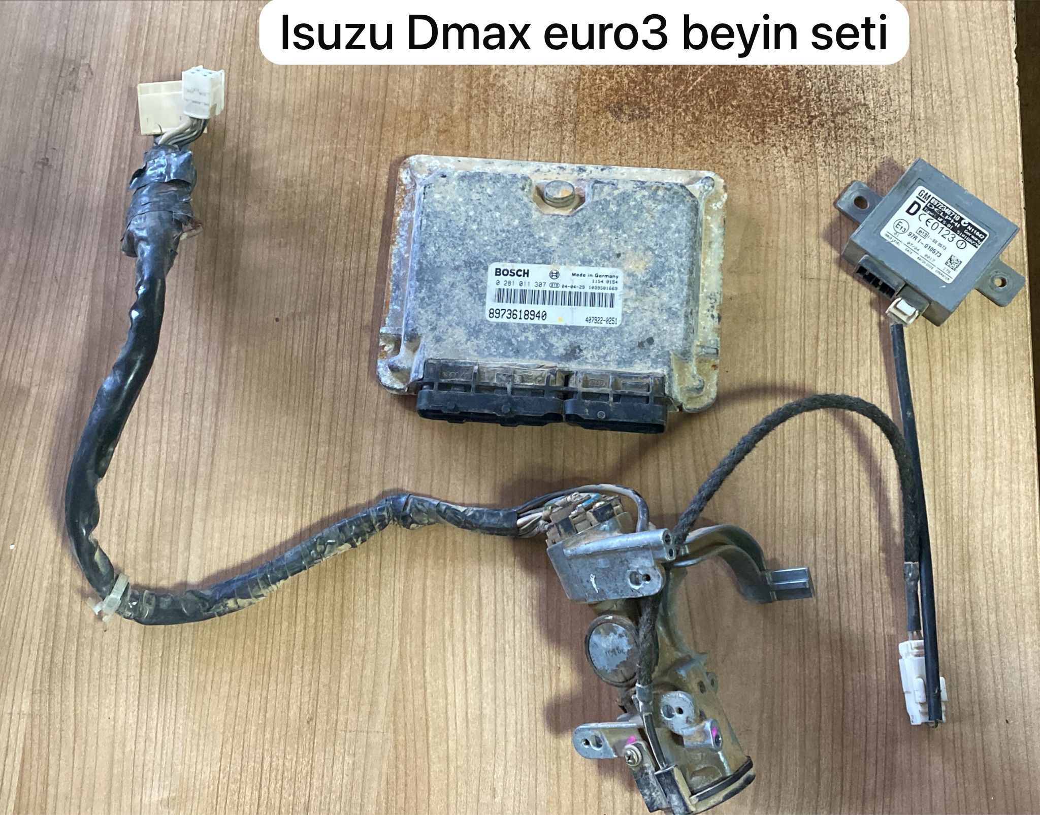 ISUZU DMAX EURO3 BEYİN SETİ -X14042025-1789