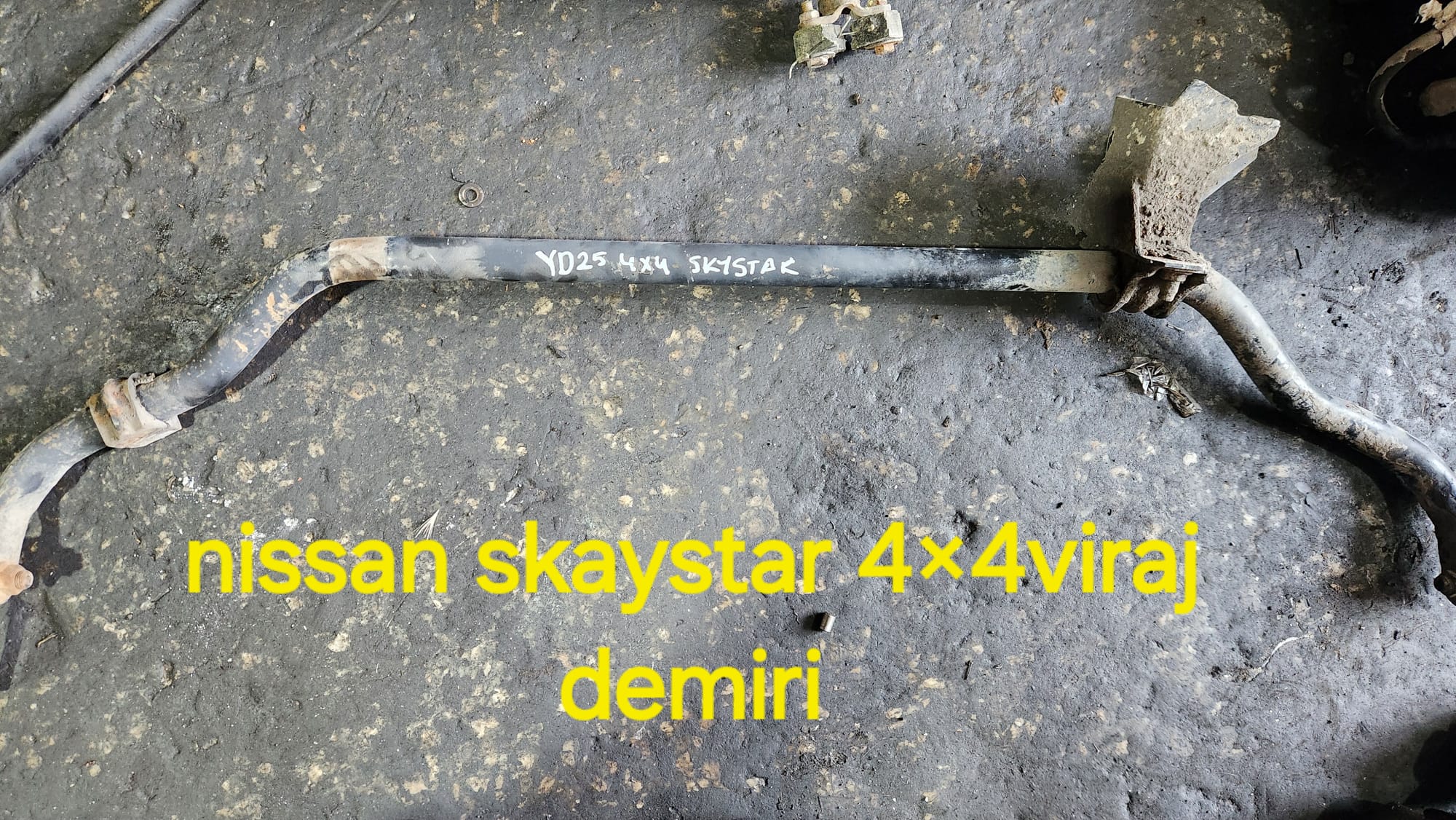 NİSSAN SKAYSTAR 4*4 VİRAJ DEMİRİ -X14042025-2112