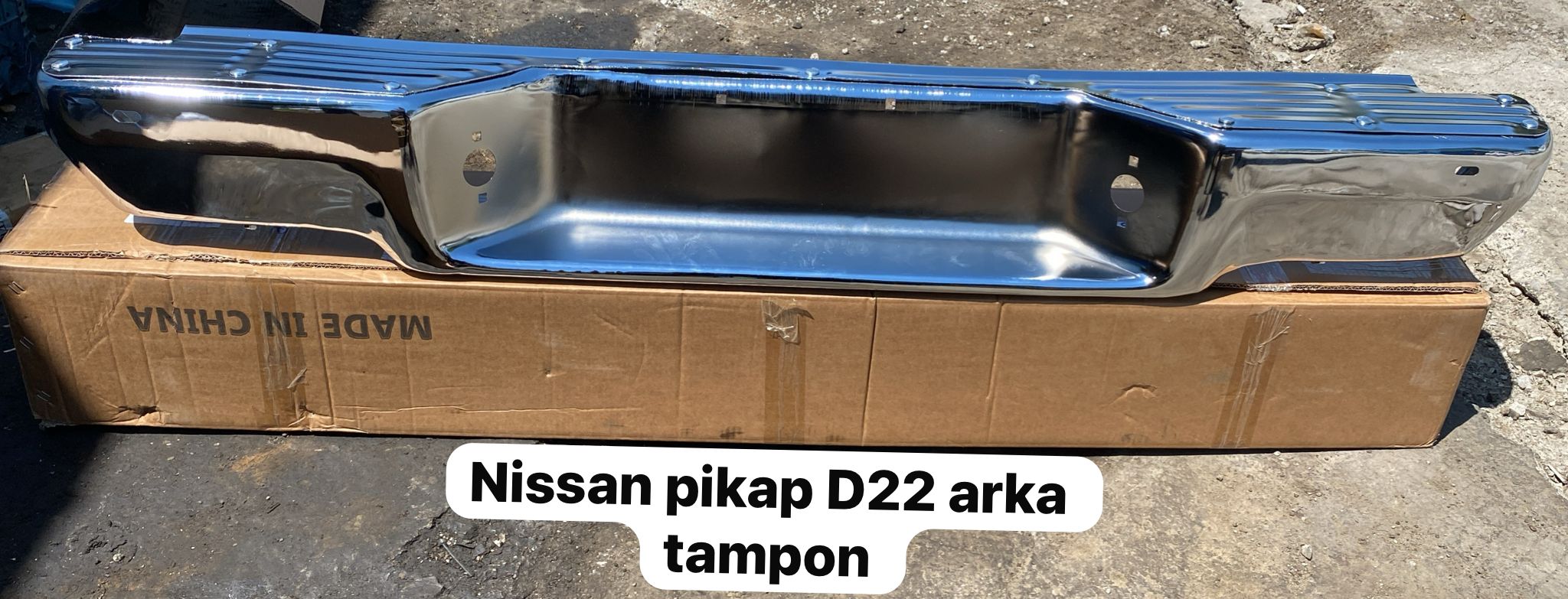 NİSSAN PİKAP D22 ARKA TAMPON -14042025-2696