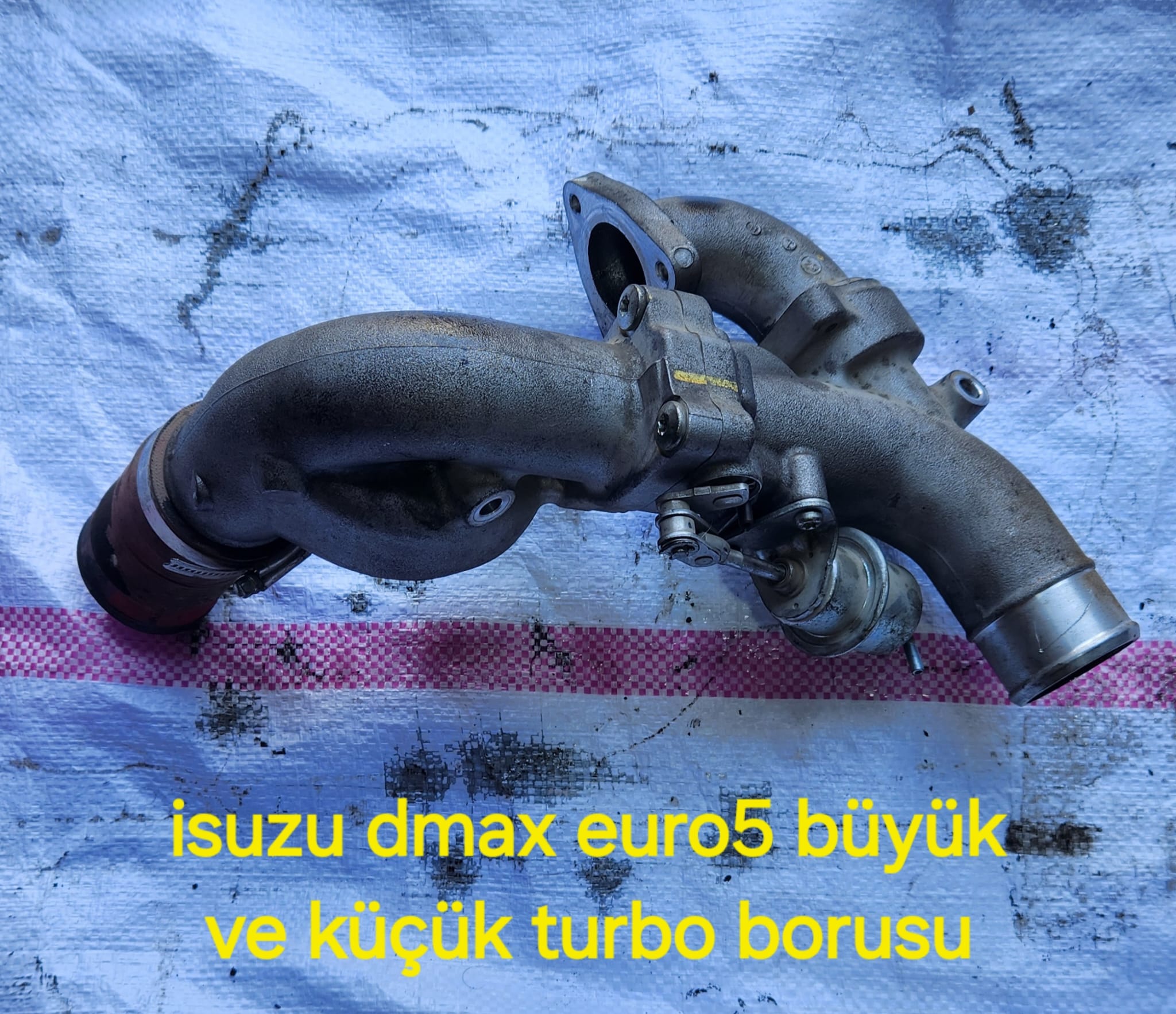 ISUZU DMAX EURO5 TURBO BORULARI