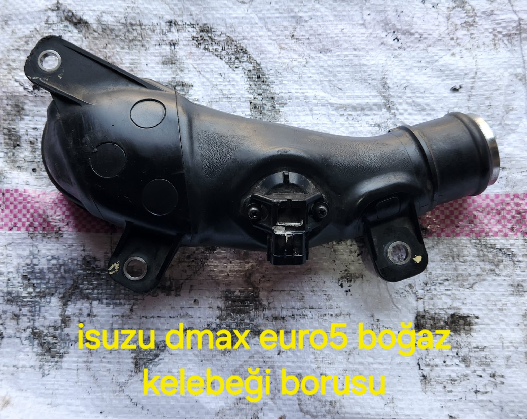 ISUZU DMAX EURO5 BOĞAZ KELEBEĞİ BORUSU -X14042025-2629