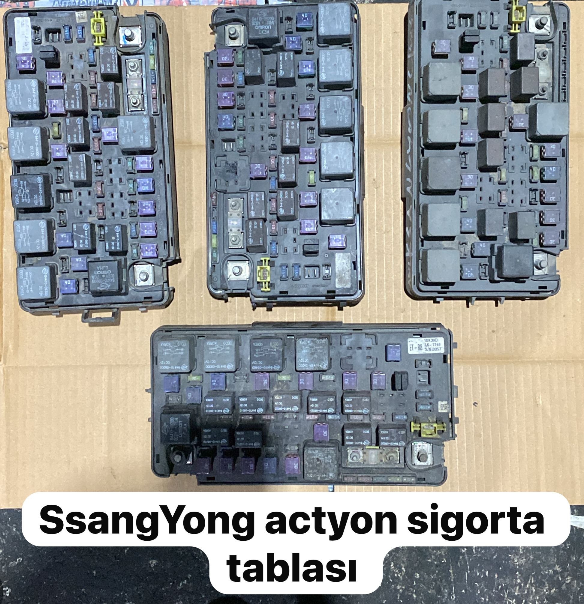 SSANGYONG ACTYON SİGORTA TABLASI -X14042025-2669