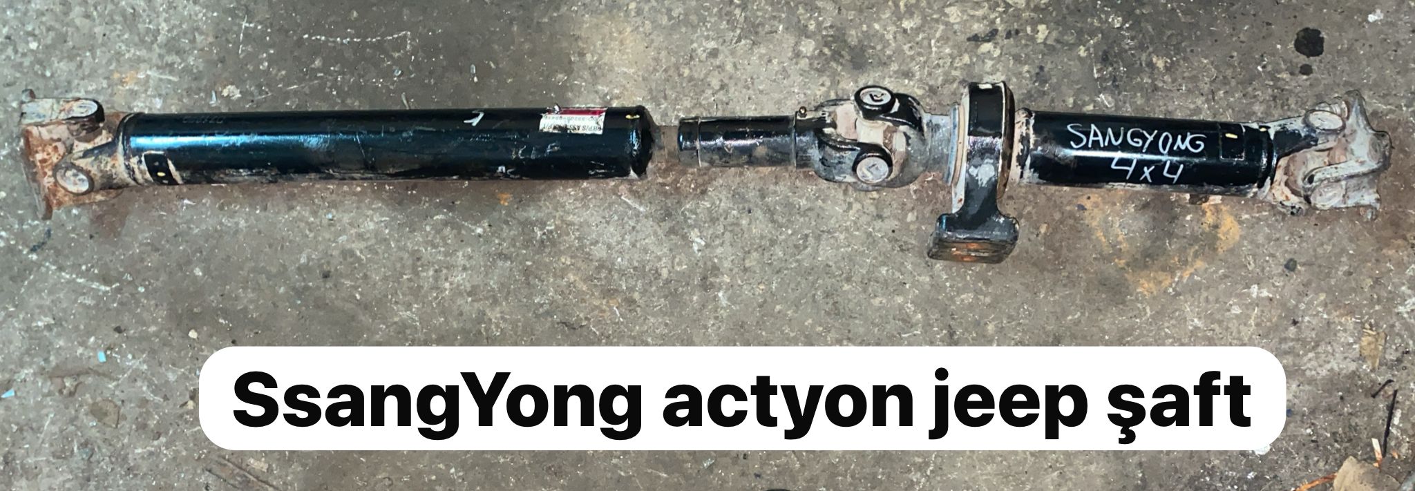 SSANGYONG ACTYON JEEP ŞAFT