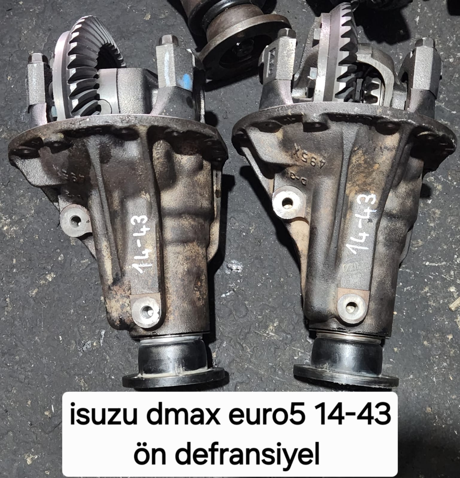 ISUZU DMAX EURO5 14-43 ÖN DEFRANSİYEL -X14042025-3391