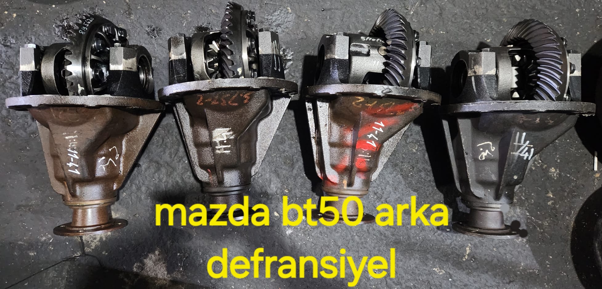 MAZDA BT50 ARKA ORJİNAL DEFRANSİYEL -X14042025-3384