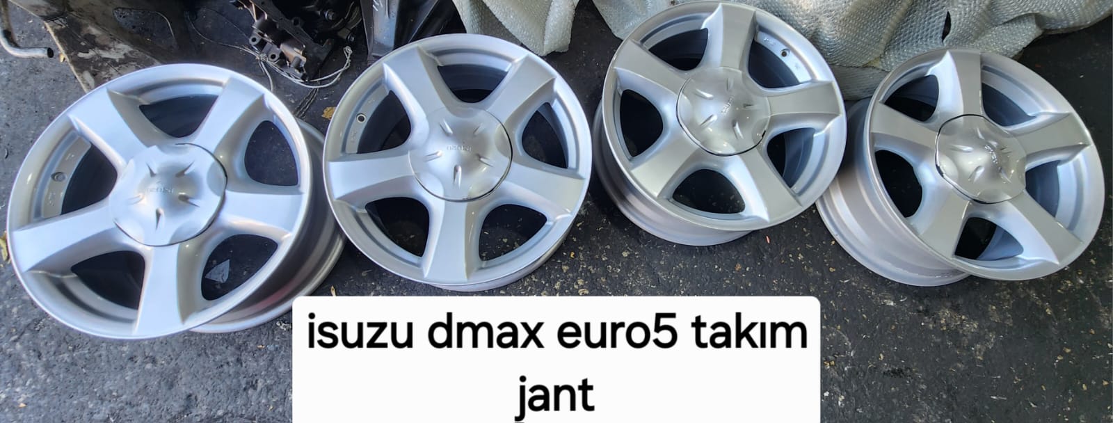 ISUZU DMAX EURO5 TAKIM JANT -X14042025-3498