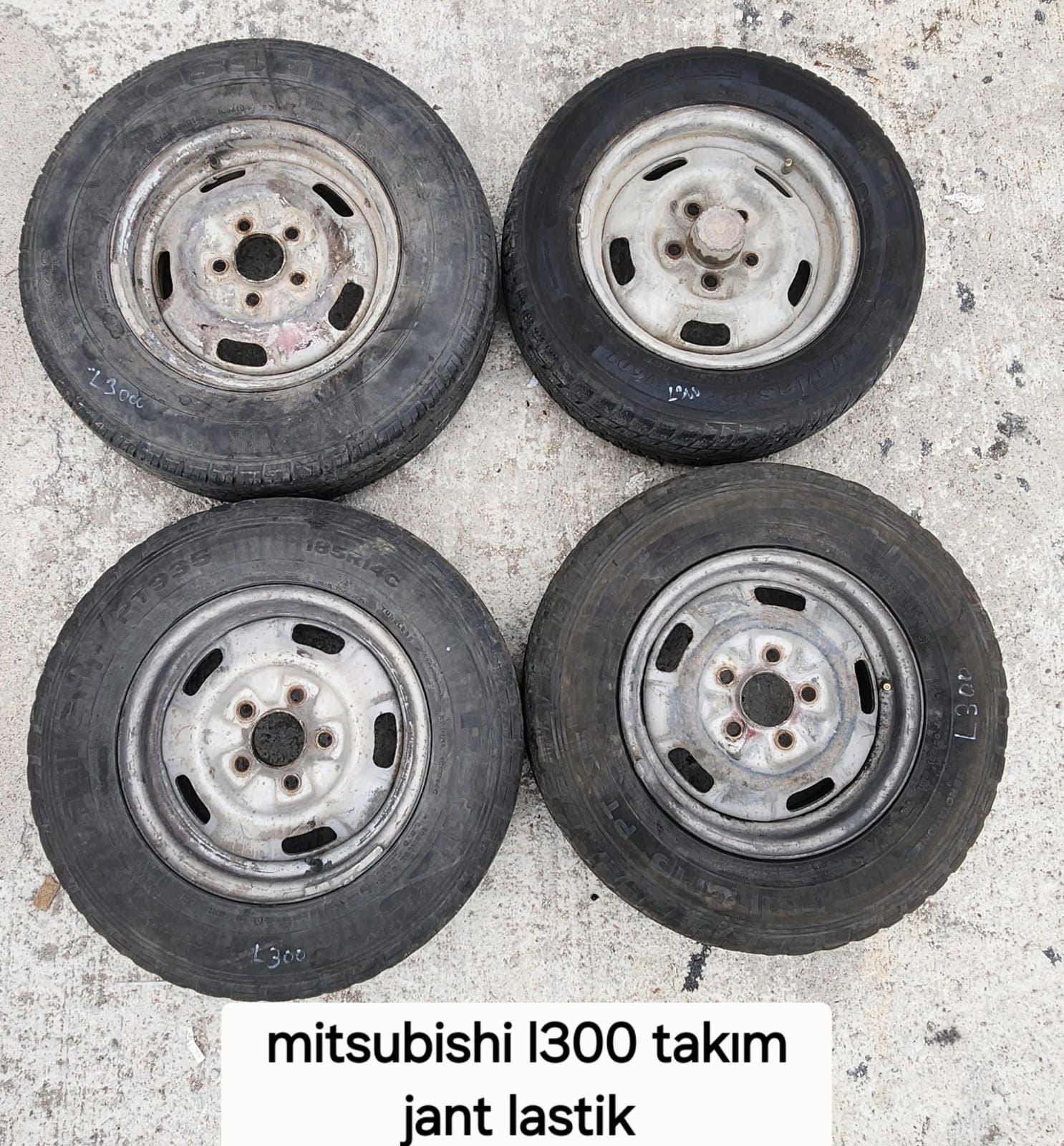 MİTSUBİSHİ L300 TAKIM JANT LASTİK
