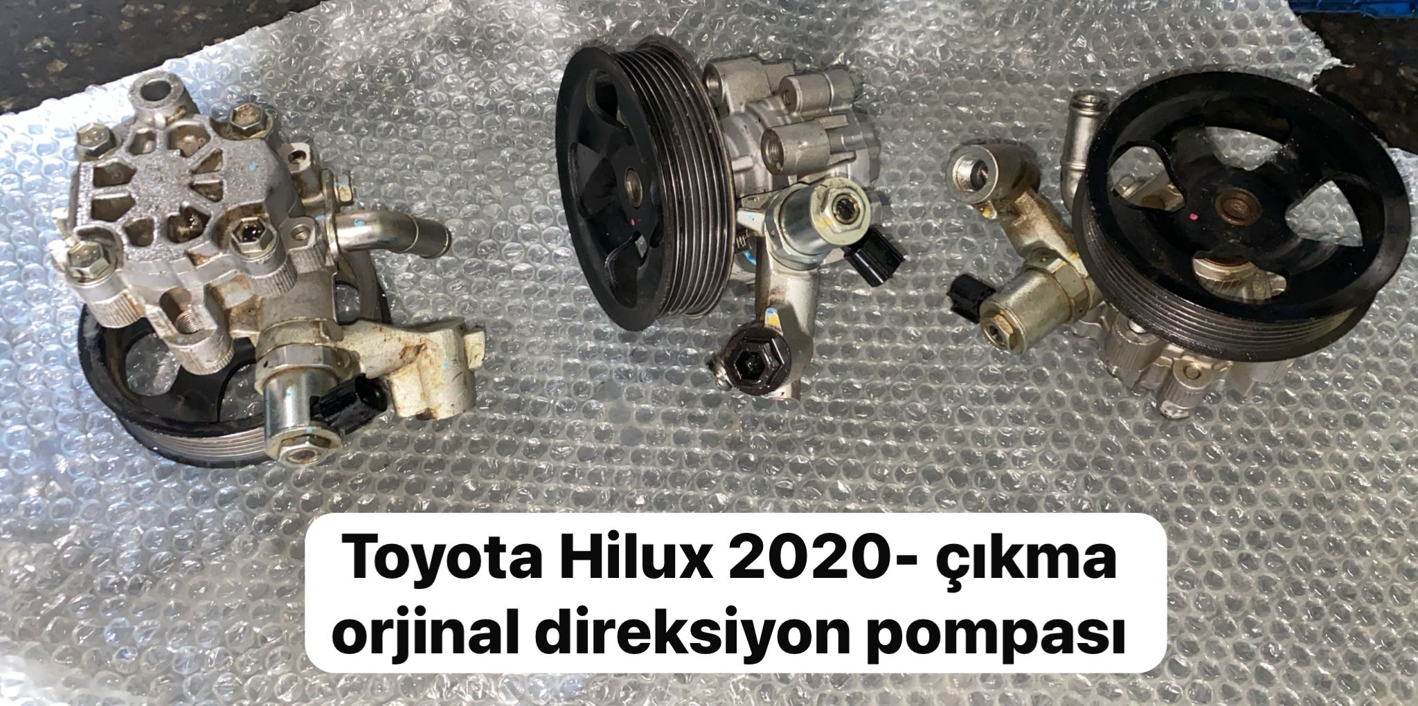 TOYOTA HİLUX 2020-ÇIKMA ORJİNAL DİREKSİYON POMPASI -X14042025-3915