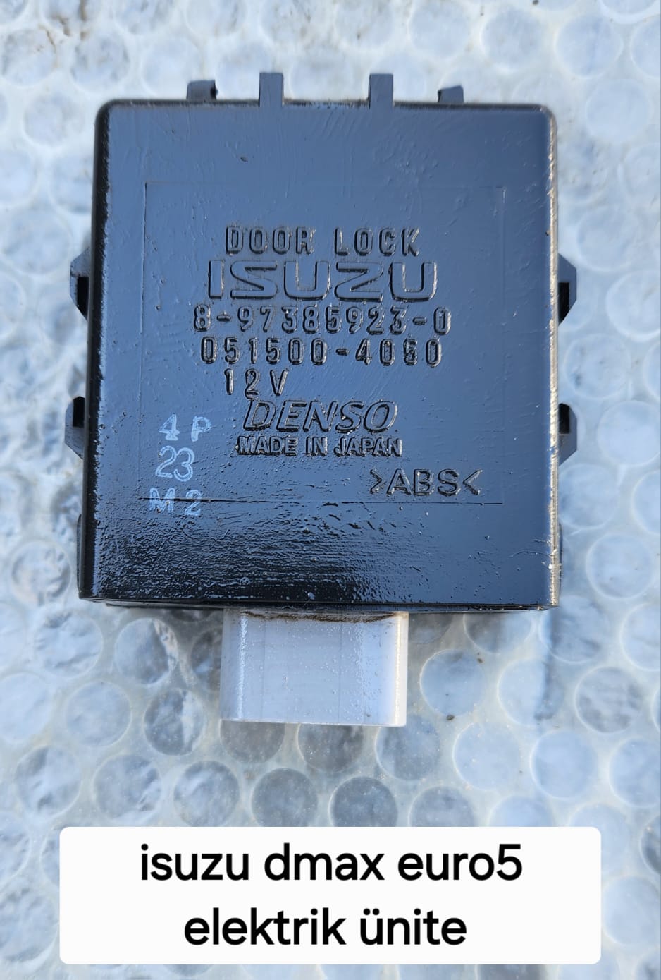 ISUZU DMAX EURO5 ELEKTRİK ÜNİTESİ -X14042025-4413