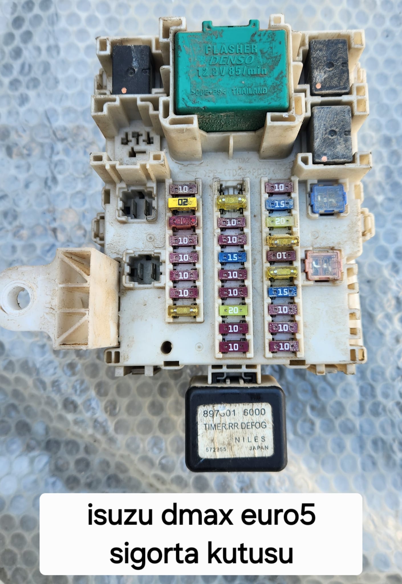 ISUZU DMAX EURO5 SİGORTA KUTUSU -X14042025-4419