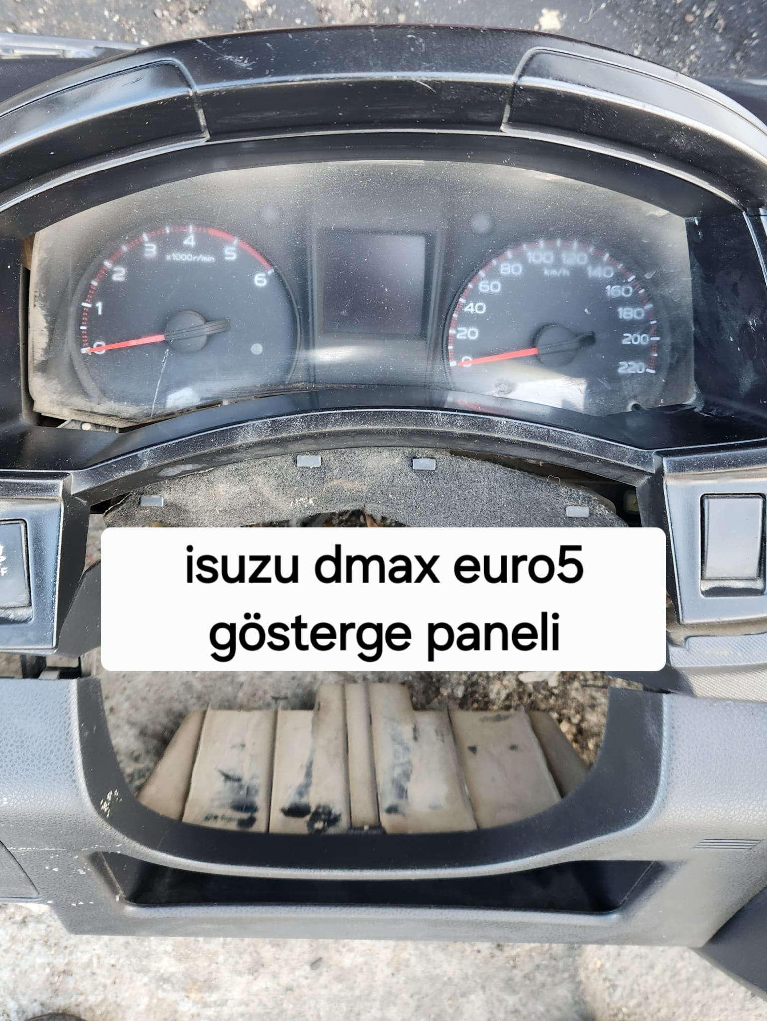 ISUZU DMAX EURO5 GÖSTERGE PANELİ -X14042025-4443