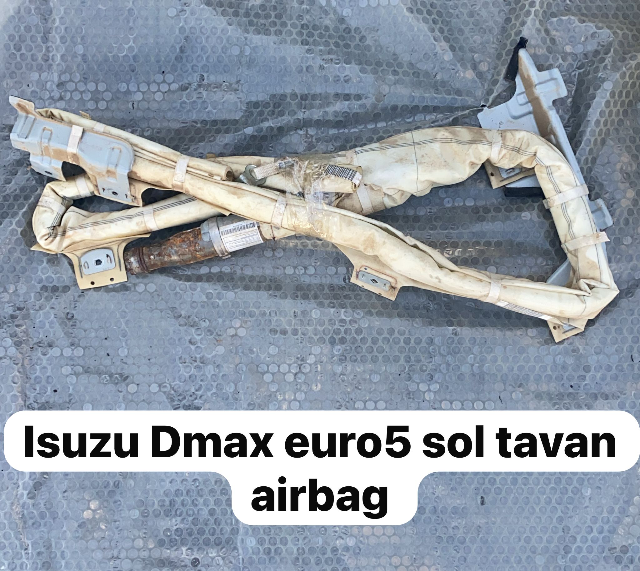 ISUZU DMAX EURO5 SOL TAVAN AİRBAG -X14042025-4454