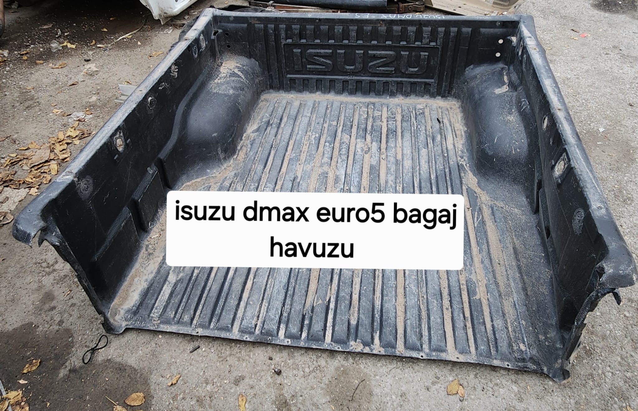 ISUZU DMAX EURO5 BAGAJ HAVUZU
