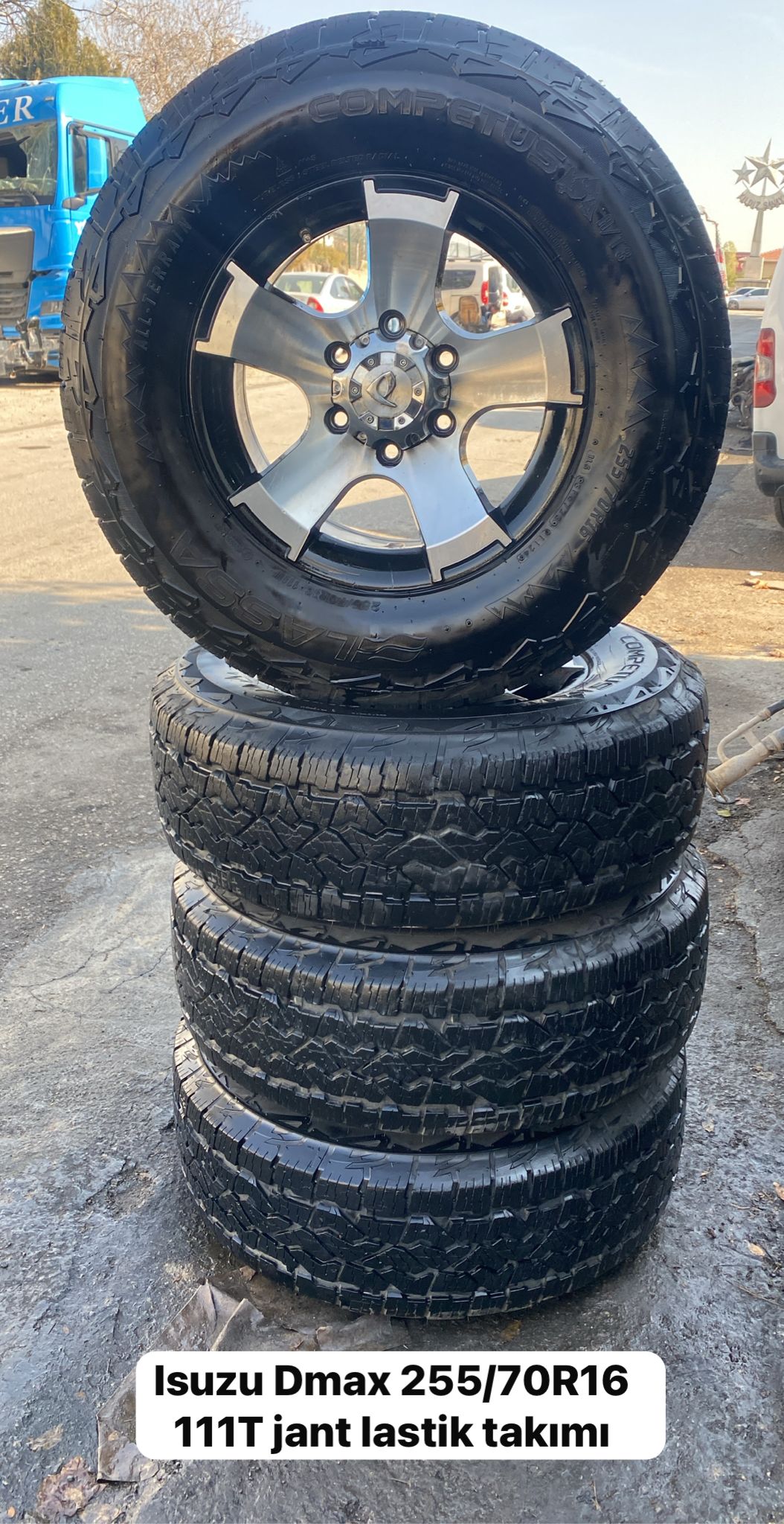 ISUZU DMAX 255-70R16 111T JANT LASTİK TAKIMI -X14042025-4498
