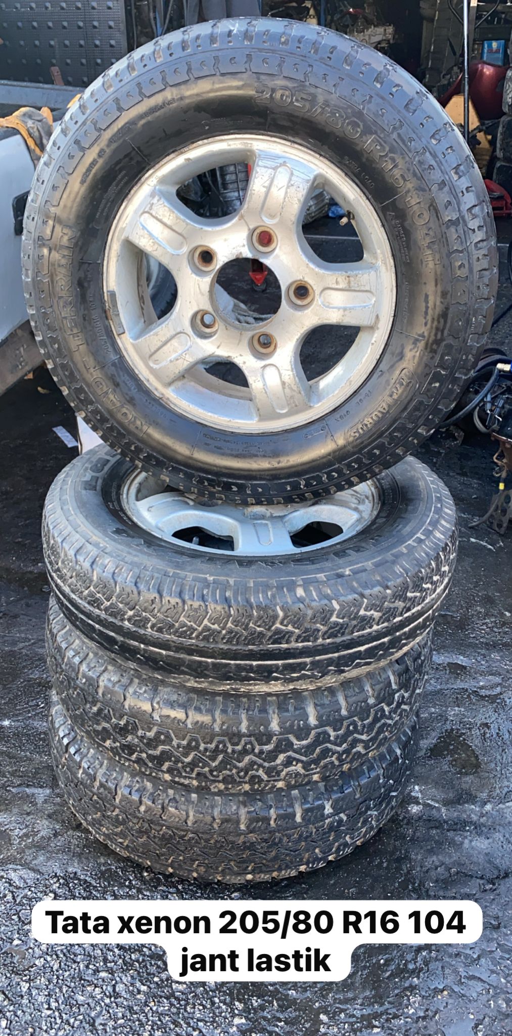 TATA XENON 205/80 R16 104 JANT LASTİK -X14042025-4644