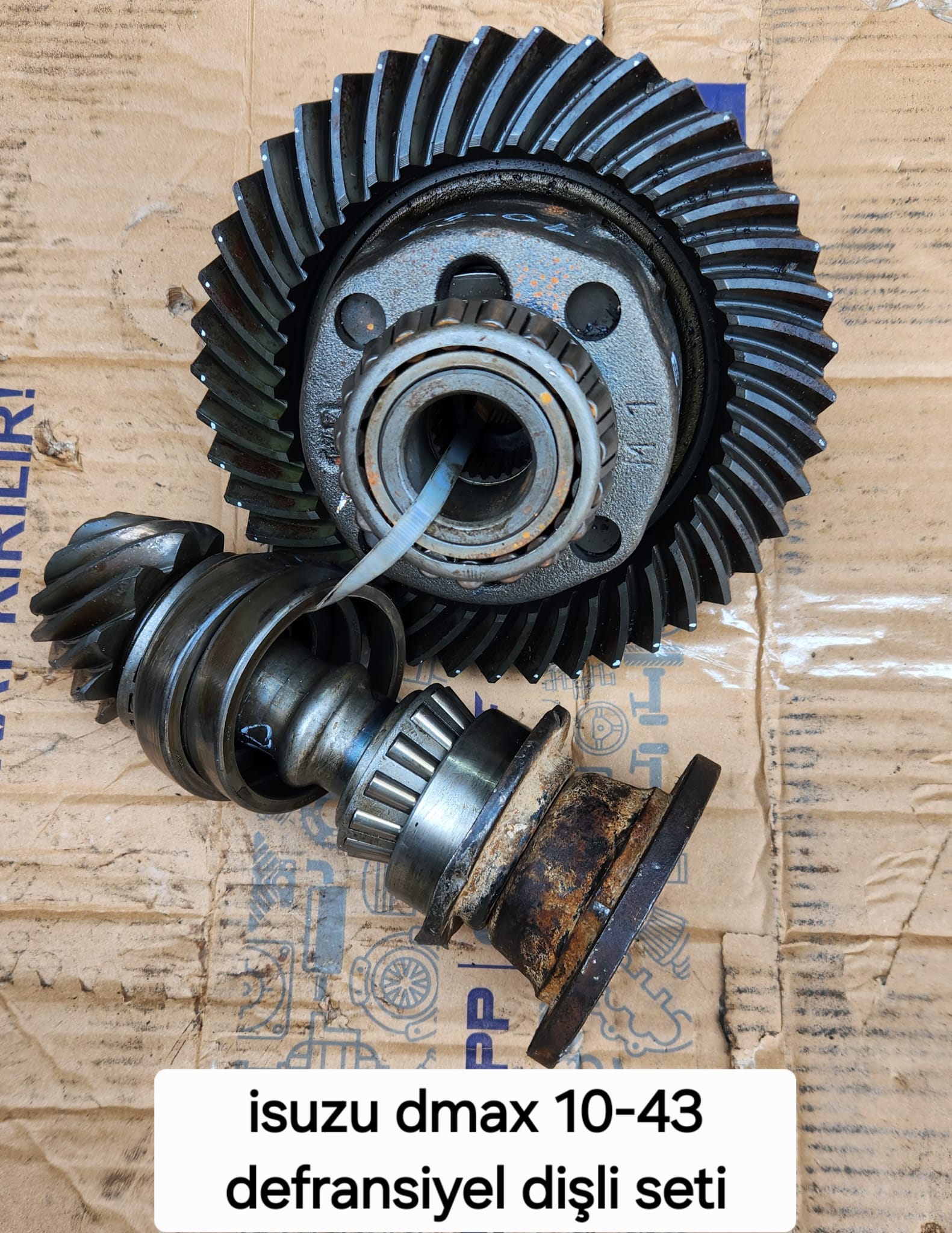 ISUZU DMAX 10-43 DEFRANSİYEL DİŞLİ SETİ -X14042025-5730