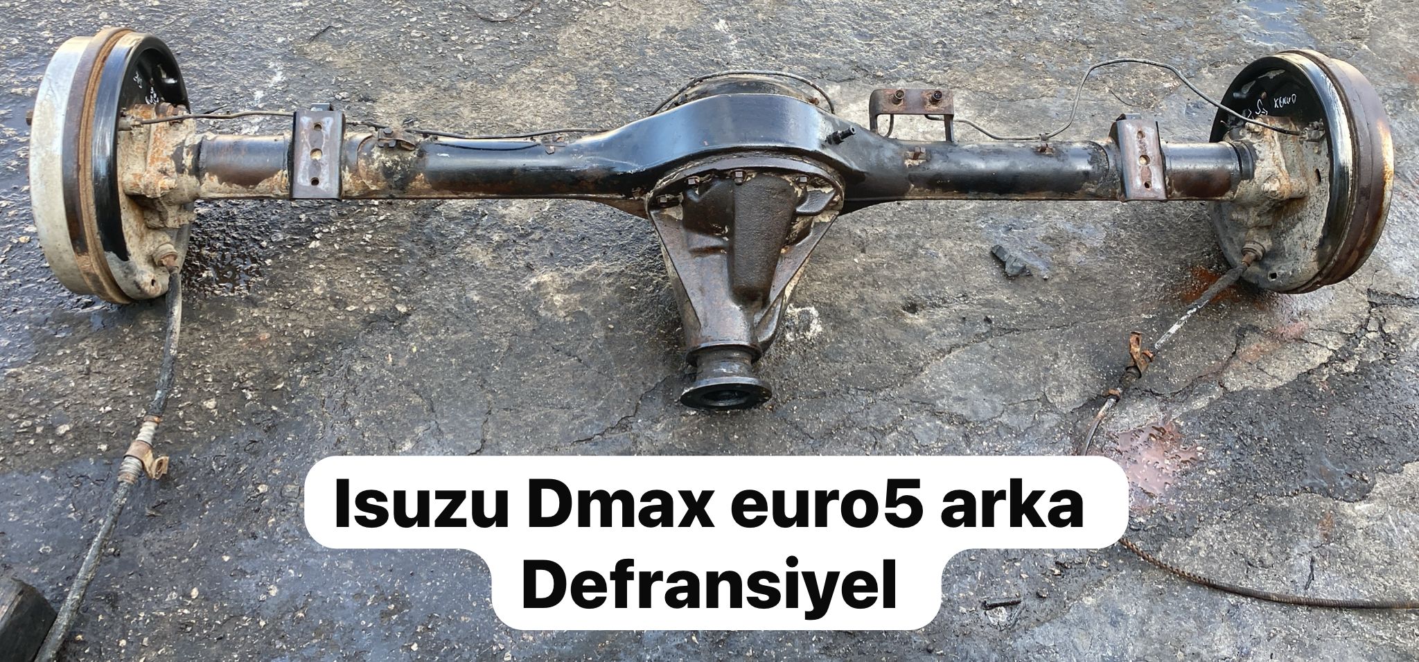 ISUZU DMAX EURO5 ARKA ORJİNAL DEFRANSİYEL -X14042025-5736