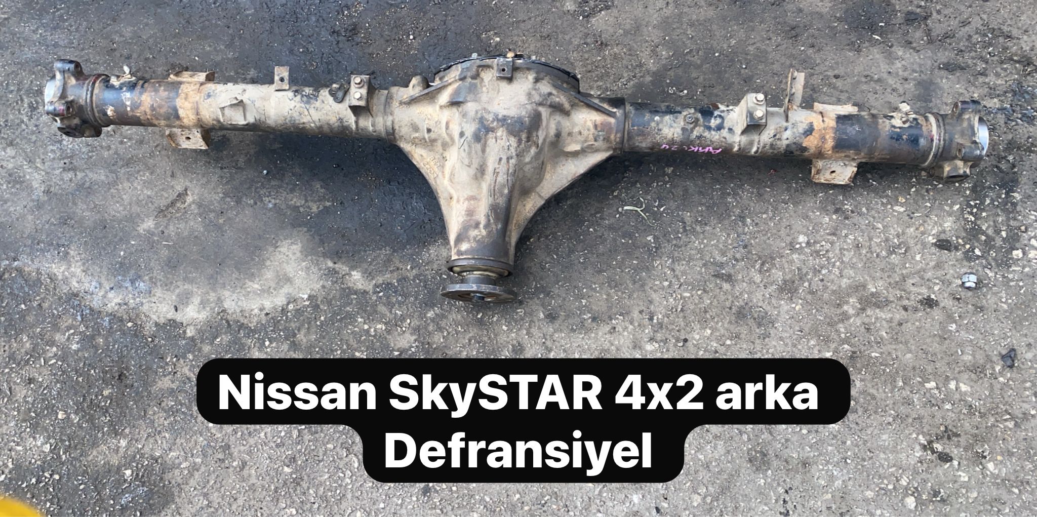 NİSSAN SKYSTAR 4×2 ARKA ORJİNAL DEFRANSİYEL -X14042025-5769