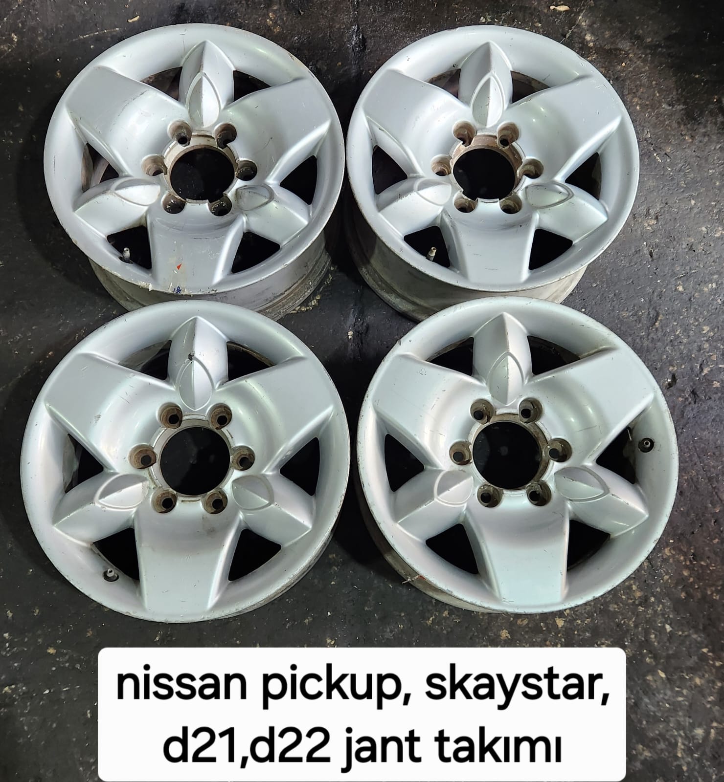 NİSSAN PİCKUP ÇIKMA TAKIM JANT -X14042025-5793