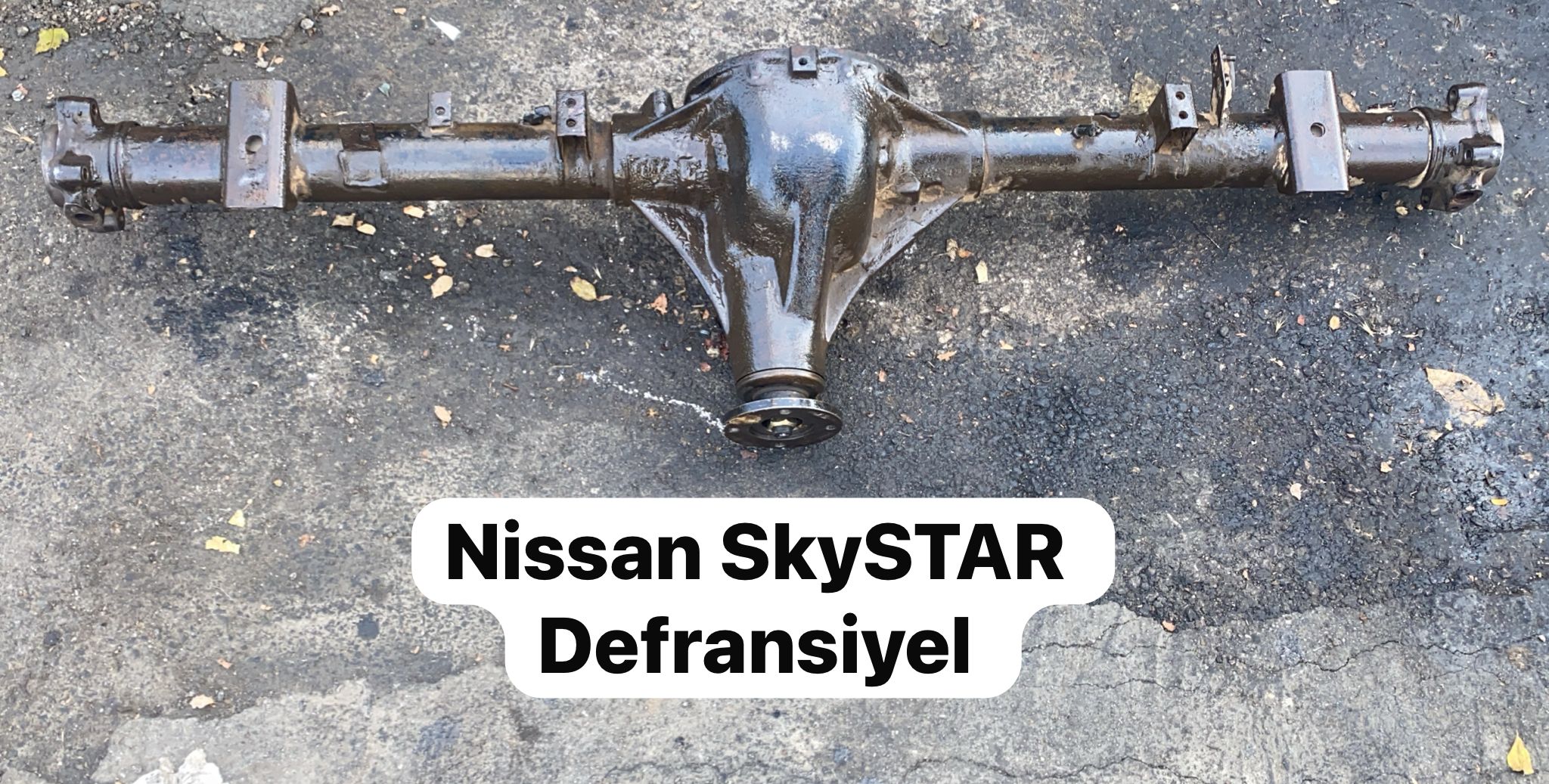 NİSSAN SKYSTAR ARKA ÇIKMA ORJİNAL DEFRANSİYEL -X14042025-5802