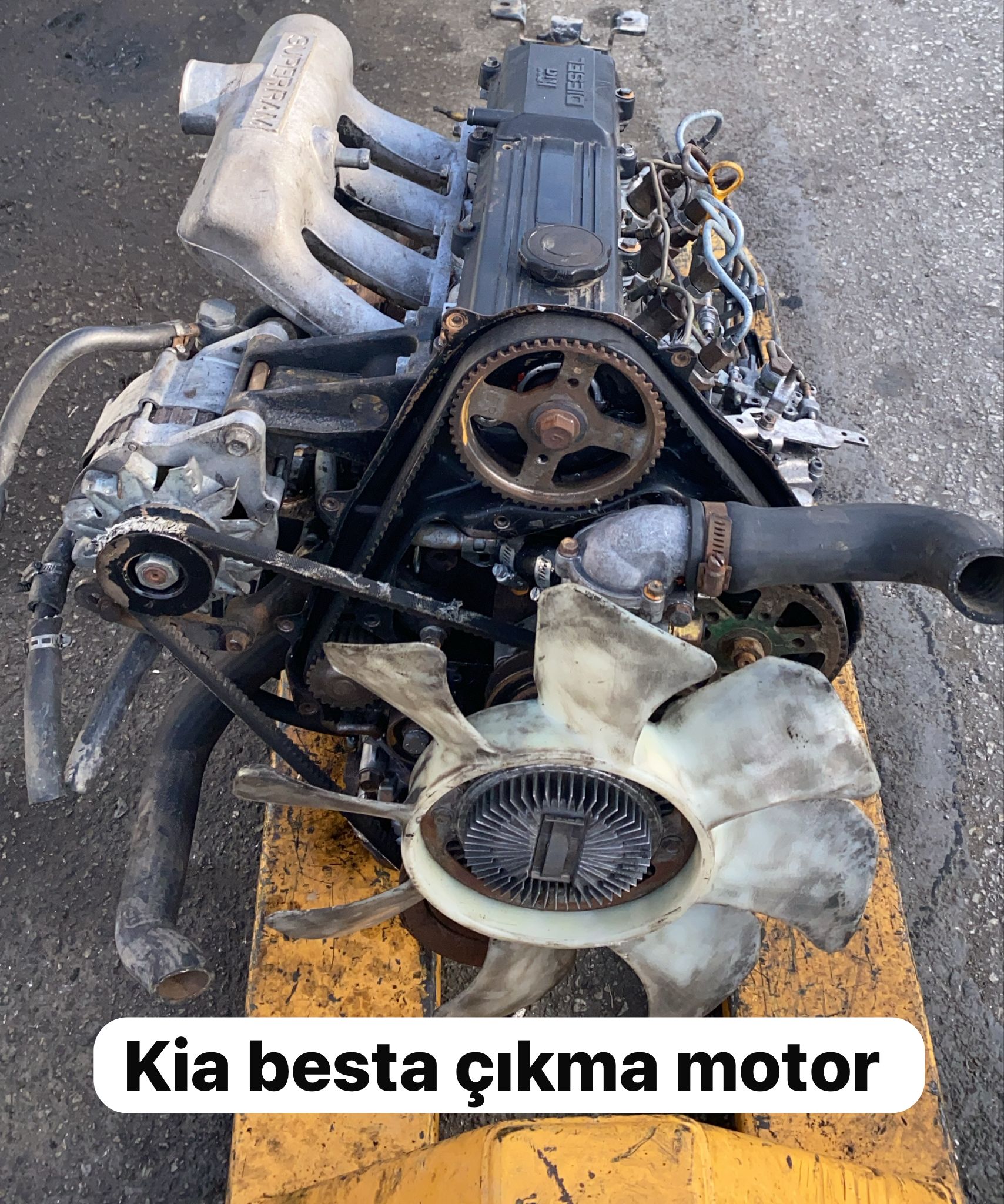KİA BESTA ÇIKMA ORJİNAL MOTOR -X14042025-5859