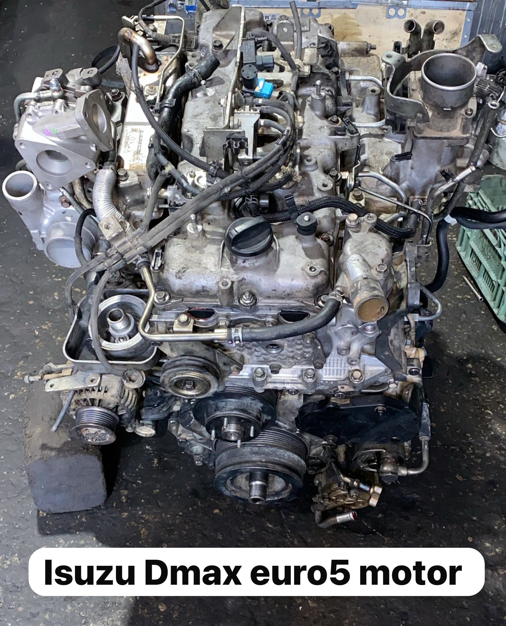 ISUZU DMAX EURO5 ORJİNAL KOMPLE MOTOR