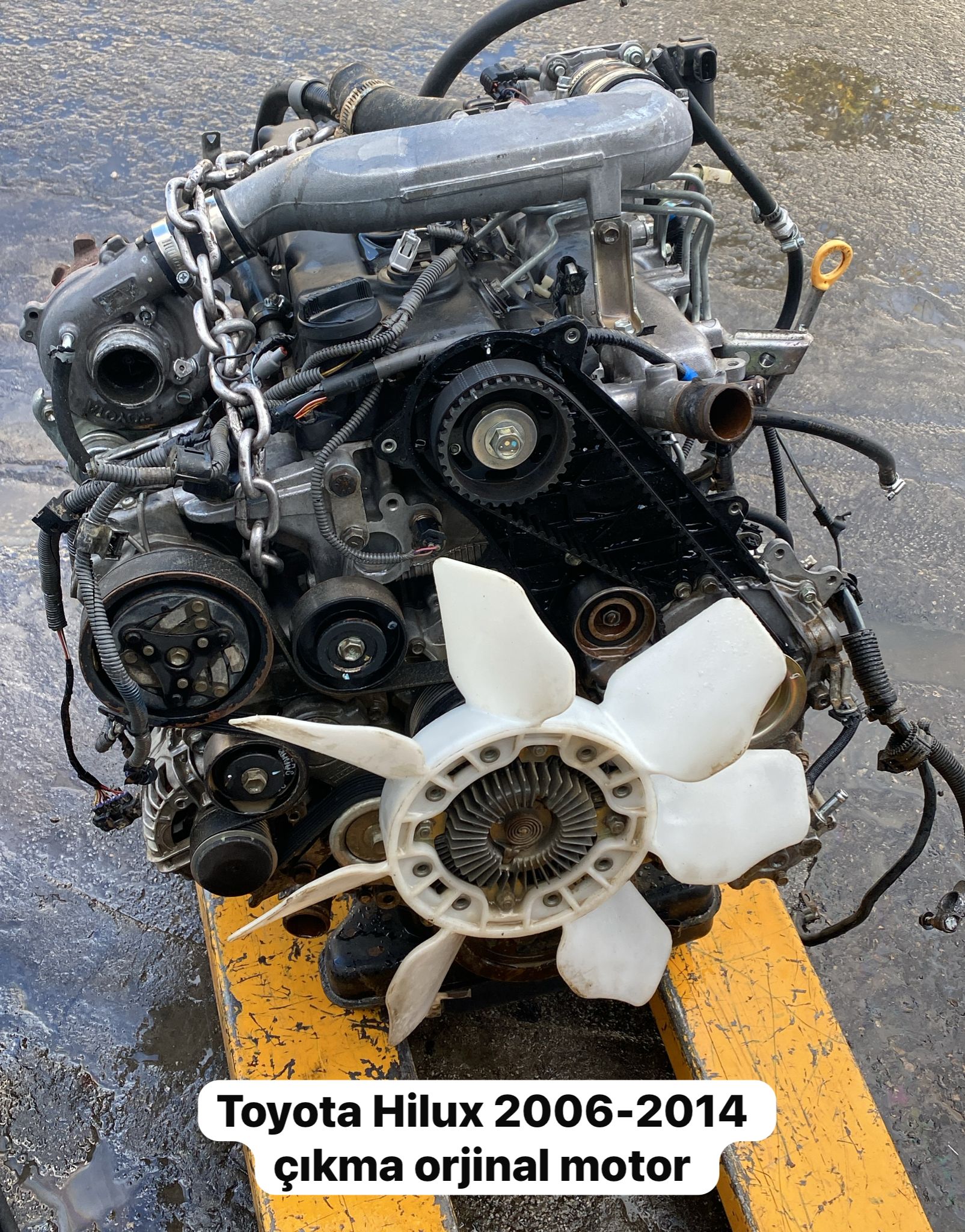 TOYOTA HİLUX 2006-2014 ÇIKMA ORJİNAL MOTOR -X14042025-5898