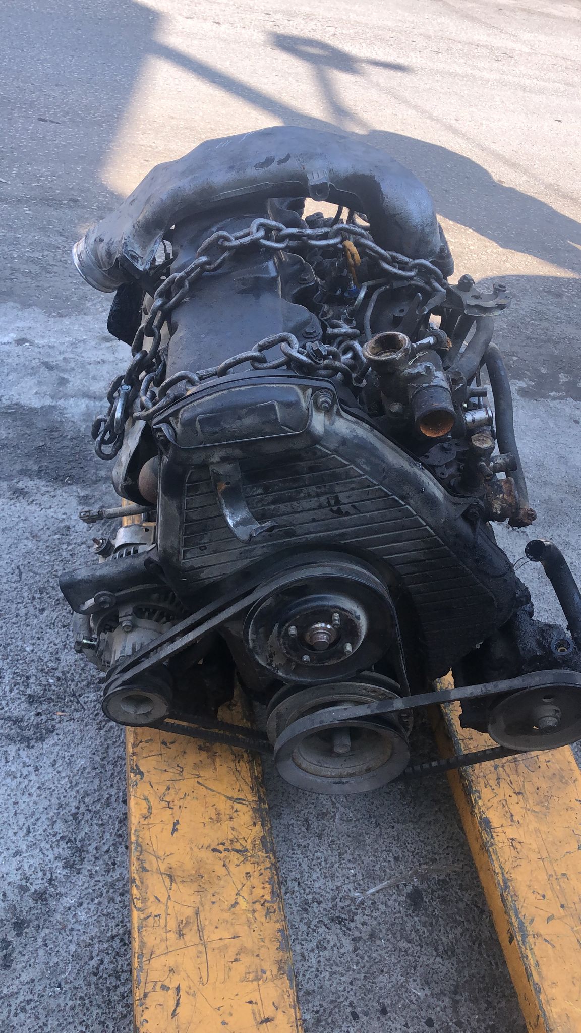 TOYOTA HİACE ÇIKMA ORJİNAL KOMPLE MOTOR -X14042025-5896