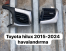 TOYOTA HİLUX 2015-2024 HAVALANDIRMA